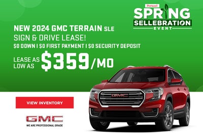 New 2024 GMC Terrain SLE
Sign & Drive Lease!