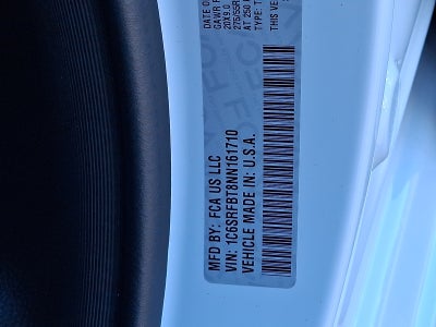 2022 RAM 1500 Big Horn Quad Cab 4x4 6'4" Box