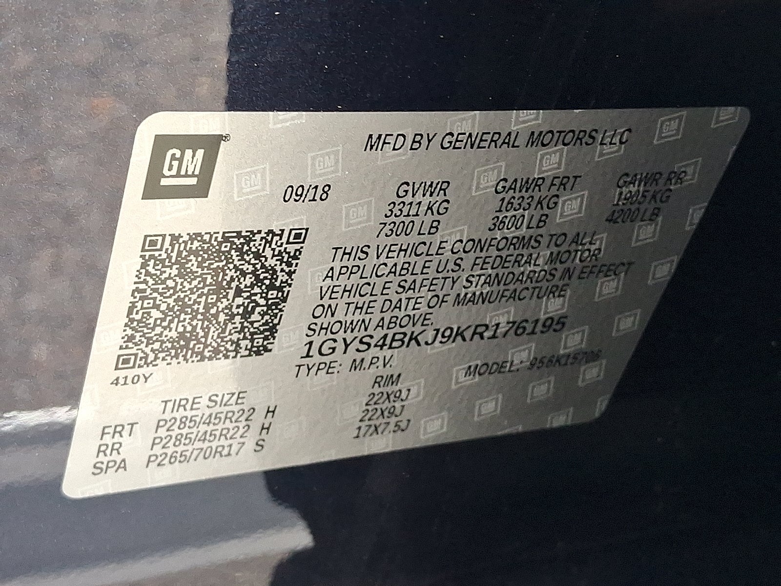 2019 Cadillac Escalade Luxury