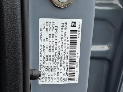 2020 Honda CR-V AWD Touring