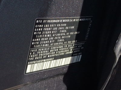 2023 Volkswagen Tiguan 2.0T S