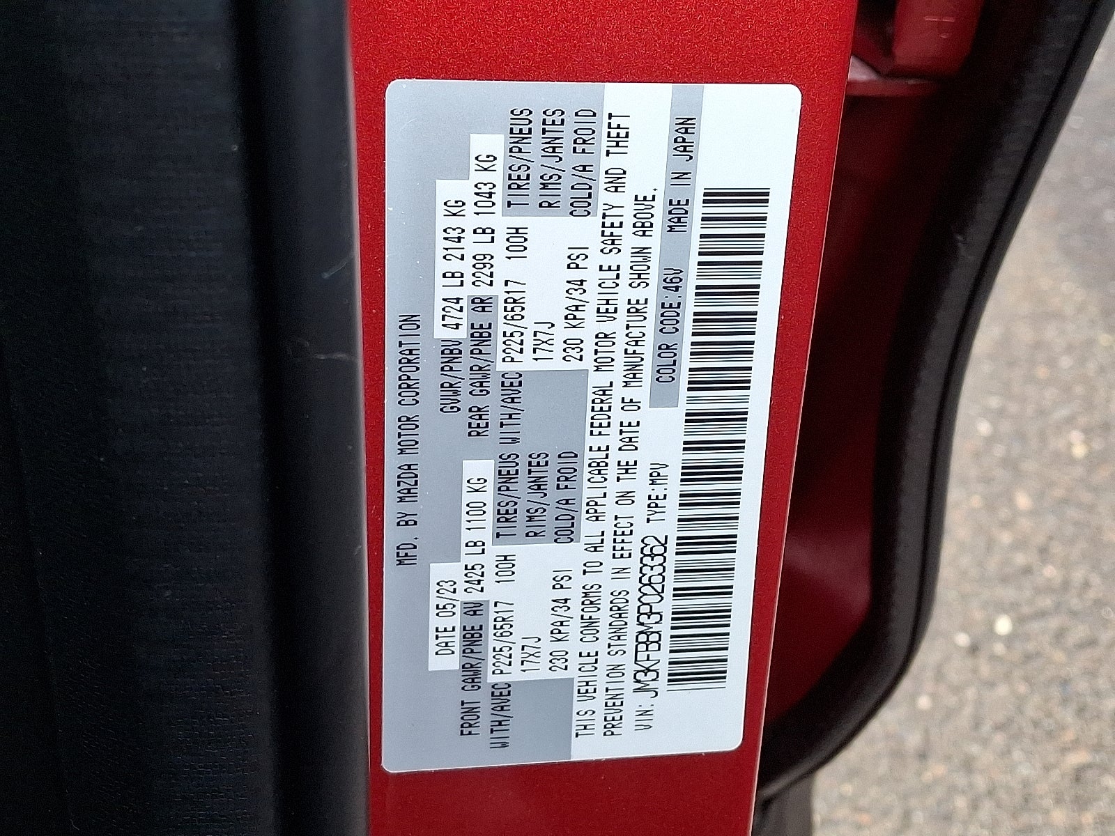 2023 Mazda Mazda CX-5 2.5 S Select