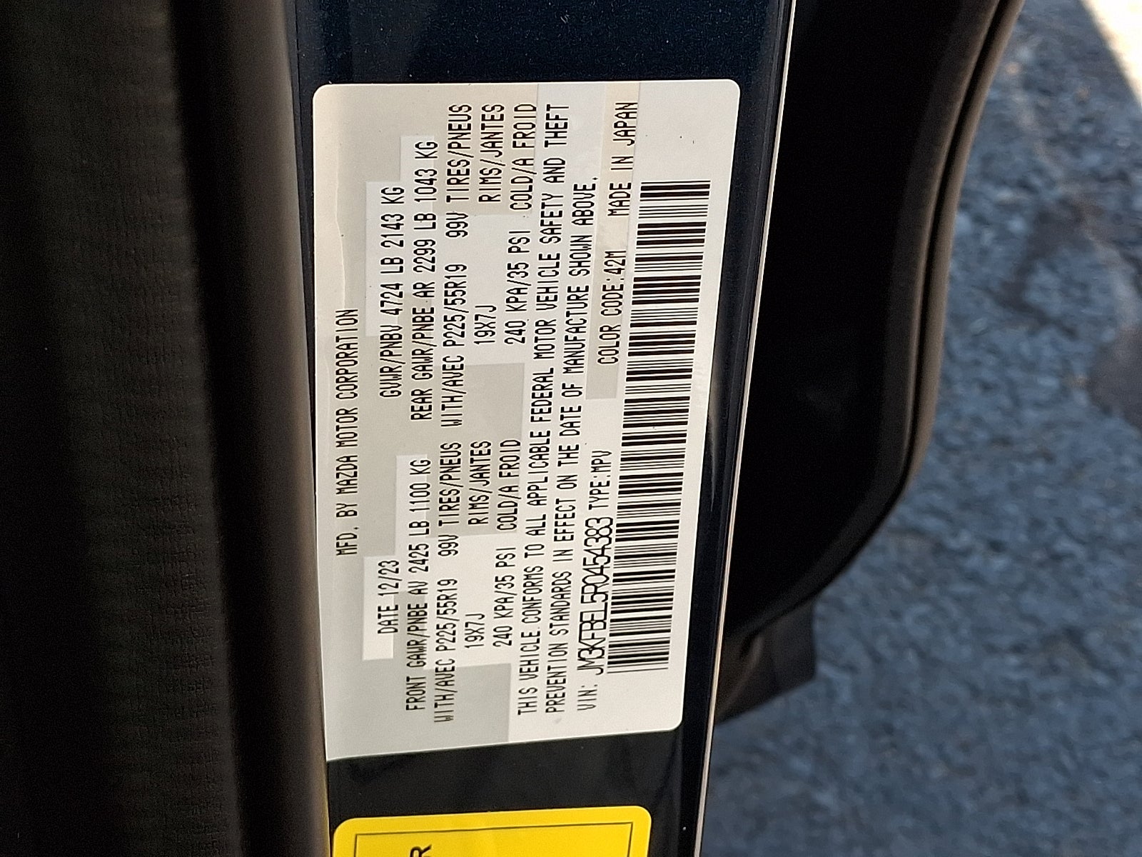 2024 Mazda Mazda CX-5 2.5 S Premium Plus