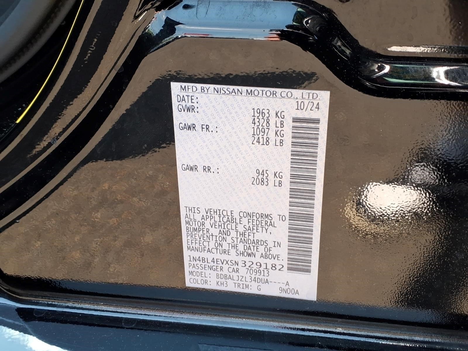 2025 Nissan Altima 2.5 SL