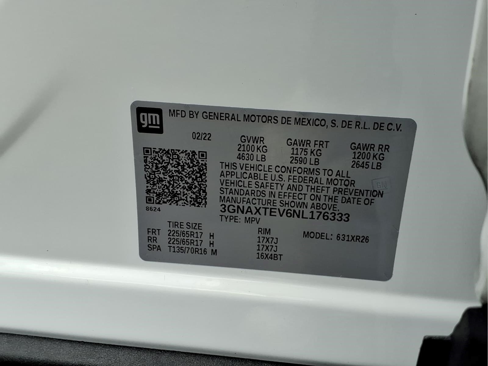 2022 Chevrolet Equinox LT