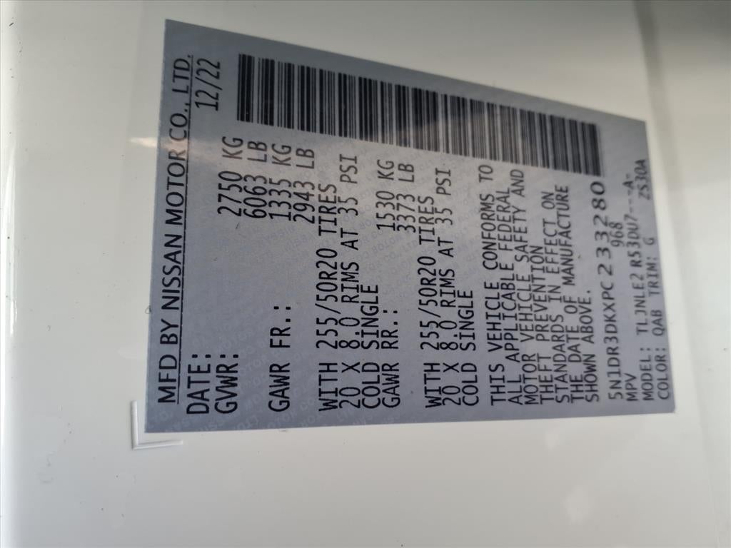 2023 Nissan Pathfinder Platinum