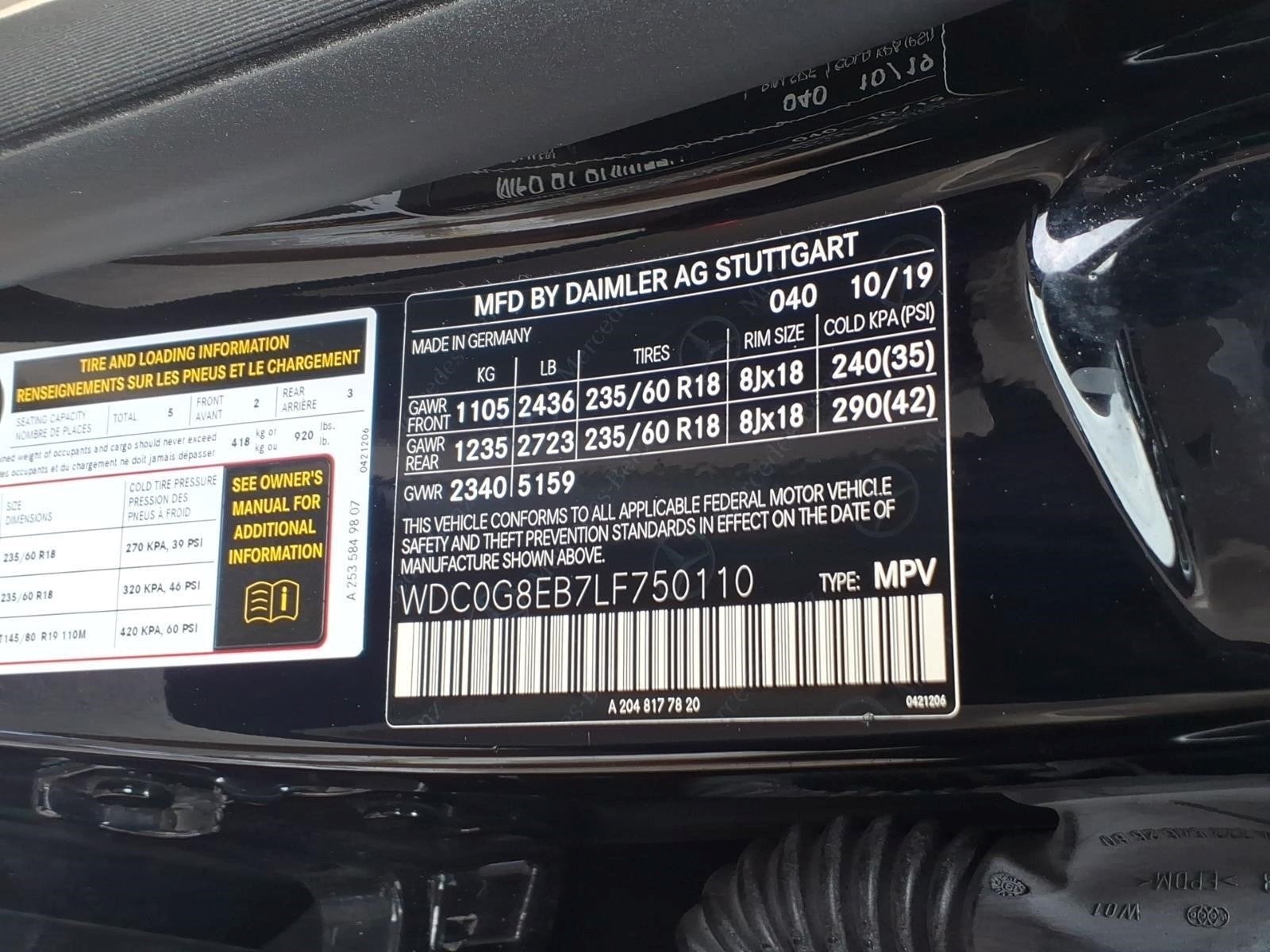 2020 Mercedes-Benz GLC GLC 300 4MATIC®