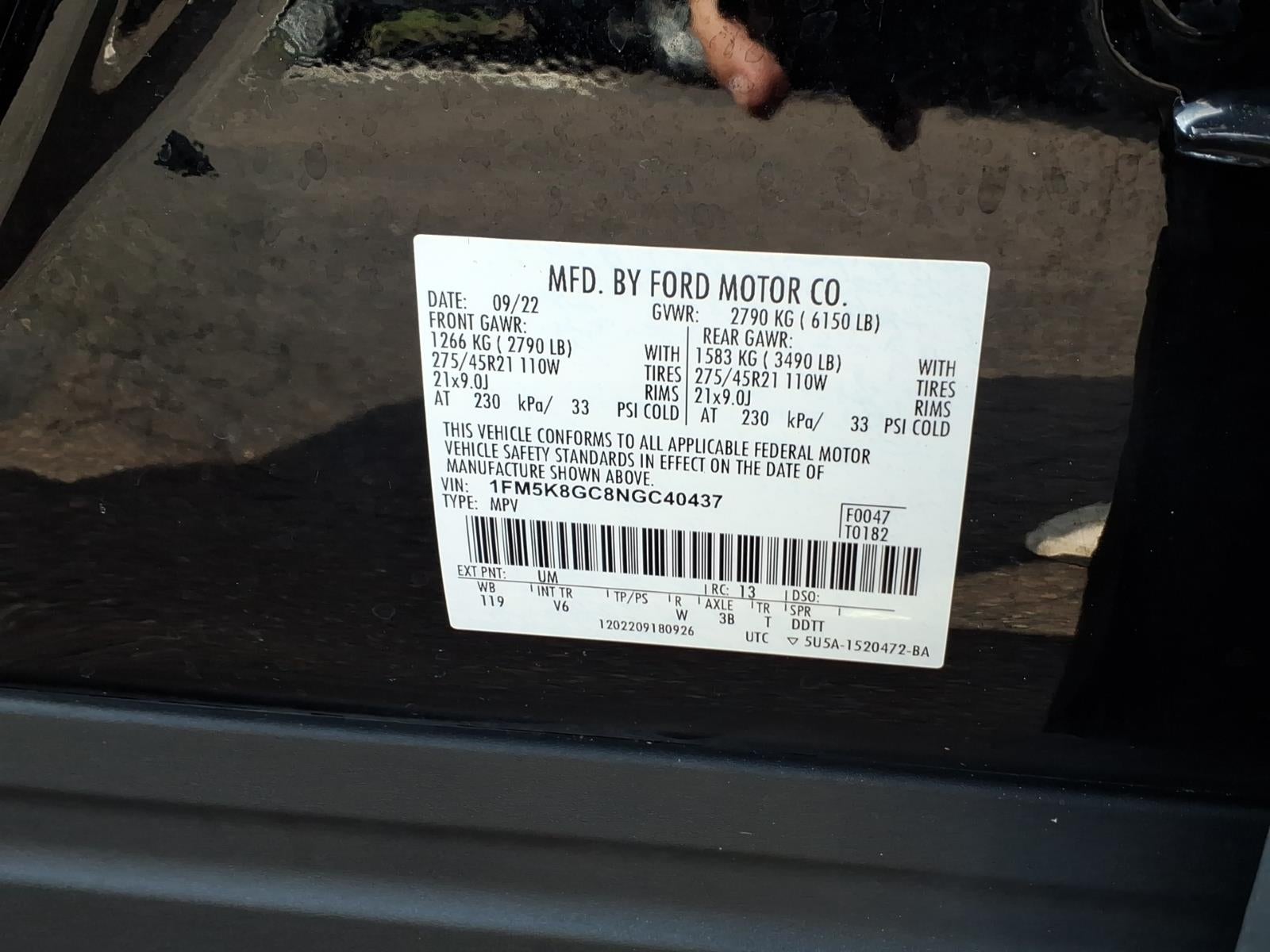 2022 Ford Explorer ST