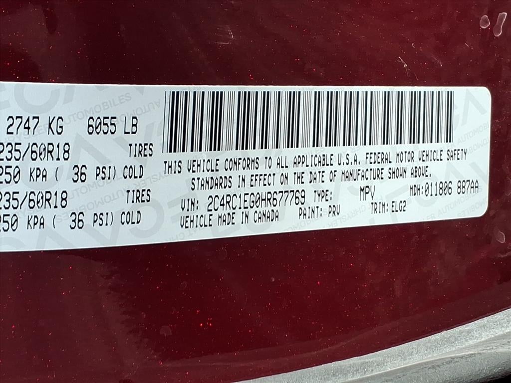 2017 Chrysler Pacifica Touring-L Plus