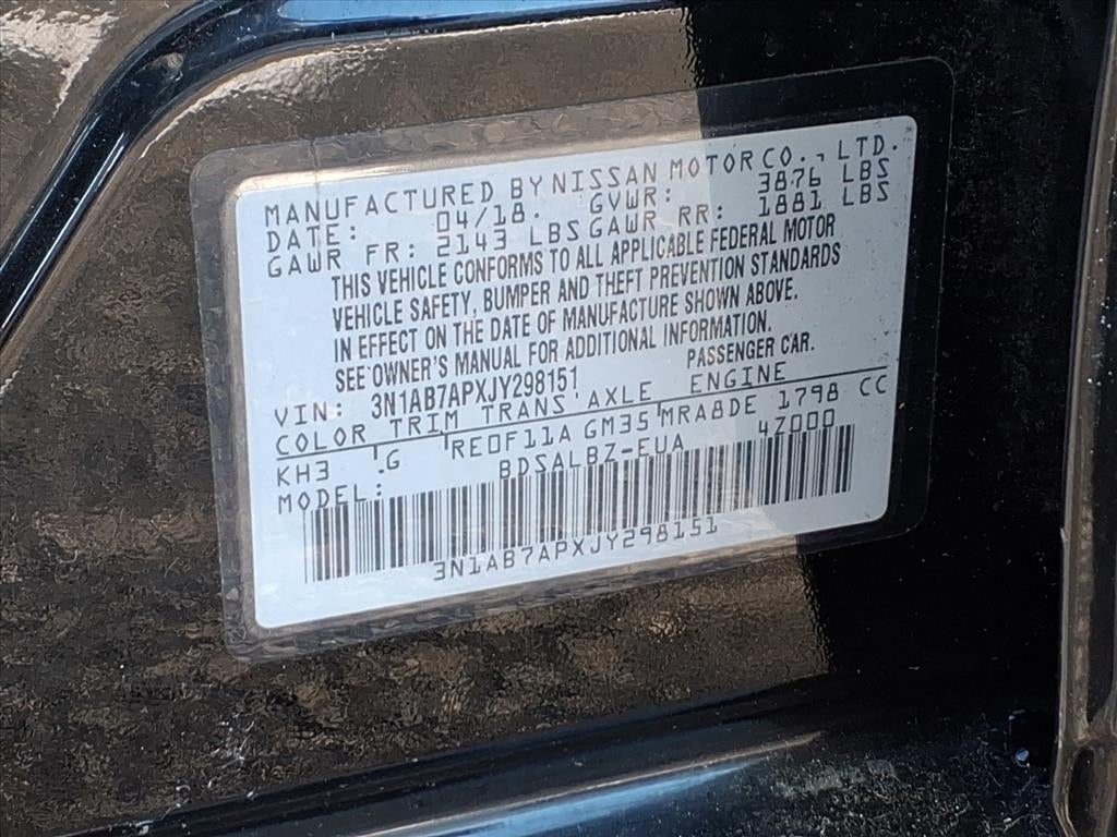 2018 Nissan Sentra S