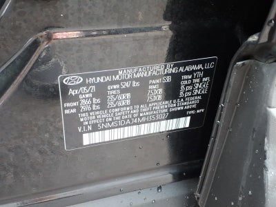 2021 Hyundai SANTA FE SE