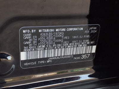 2024 Mitsubishi Outlander Sport LE