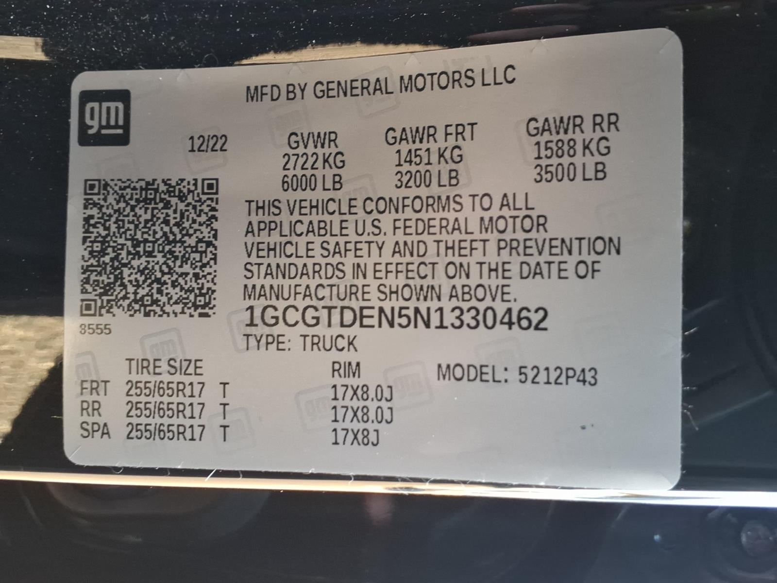 2022 Chevrolet Colorado 4WD Z71