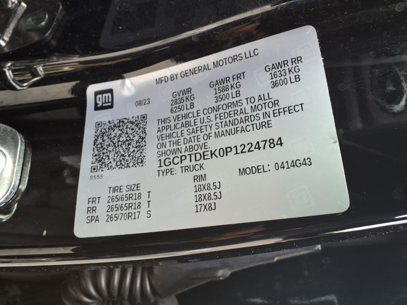 2023 Chevrolet Colorado Z71