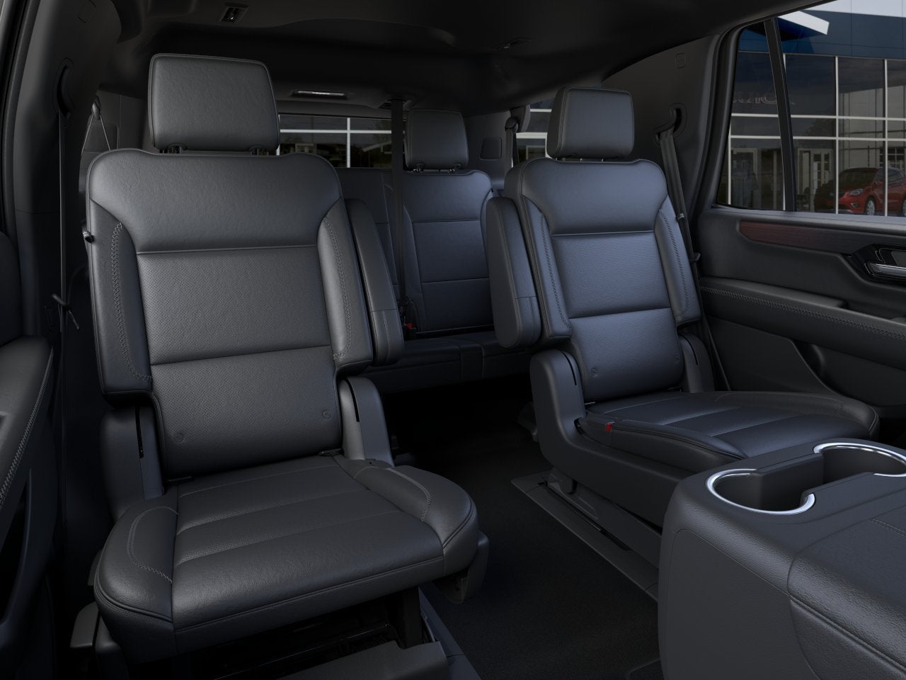 2027 GMC Yukon rear passenger side exterior profile