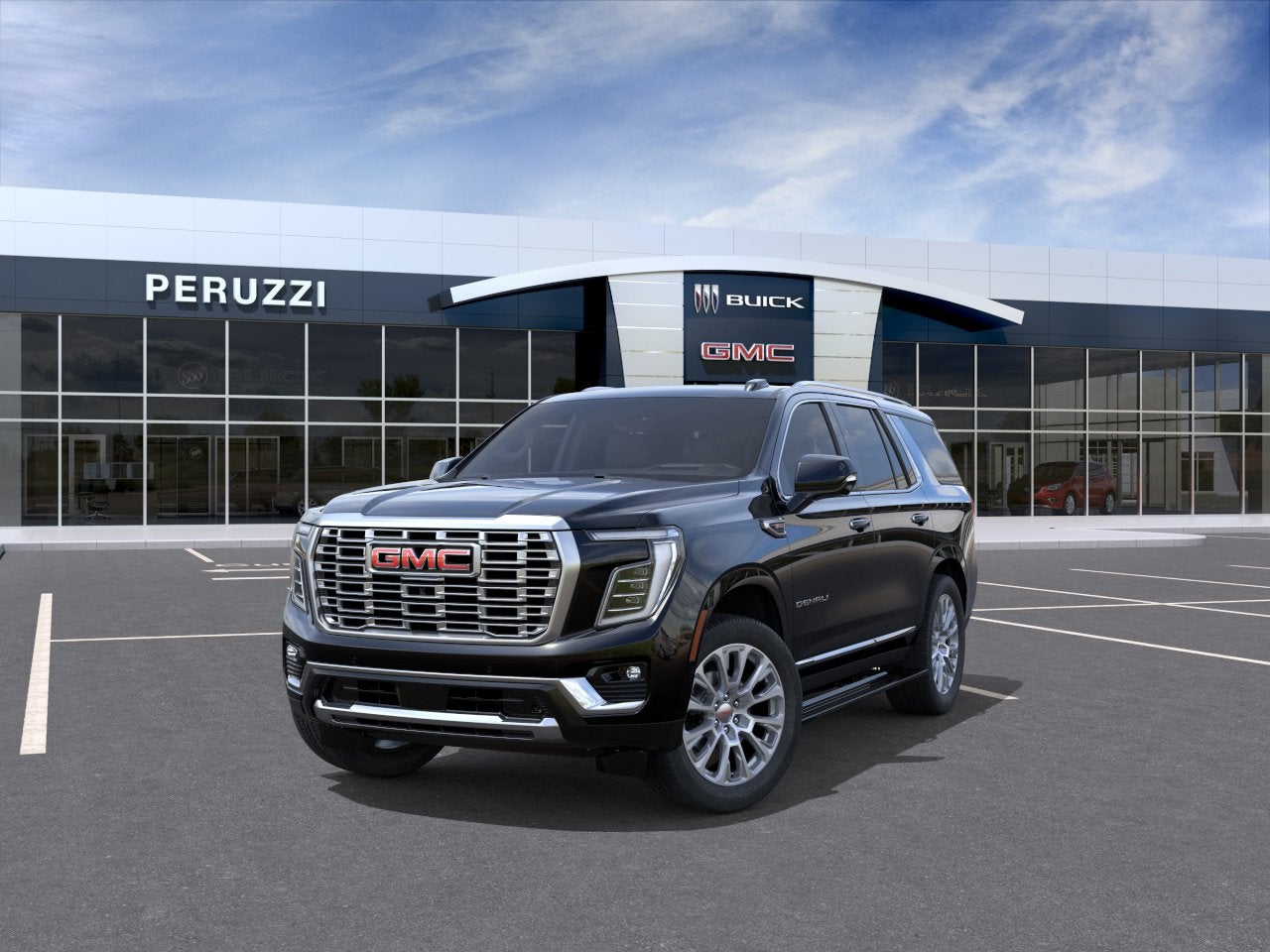 2027 GMC Yukon driver side exterior profile