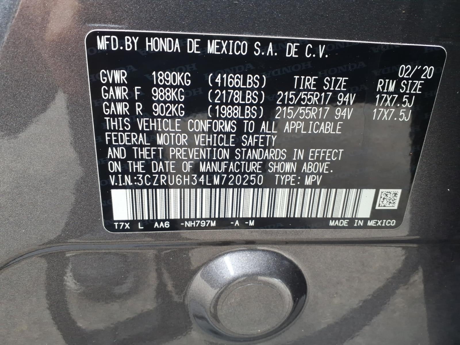 2020 Honda HR-V LX