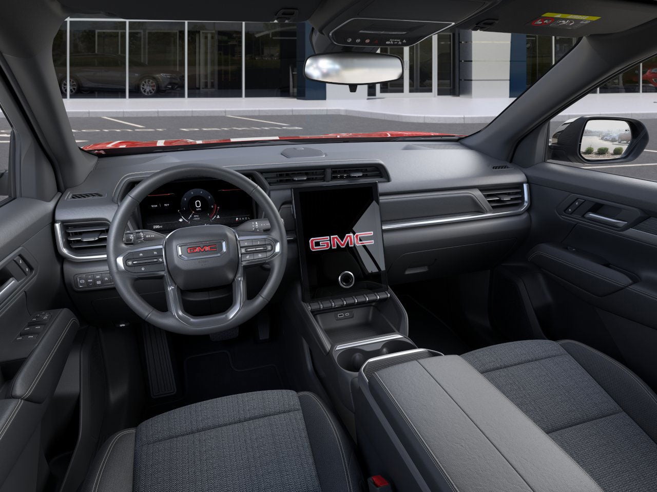 2026 GMC Terrain interior cabin seating and dashboard overview
