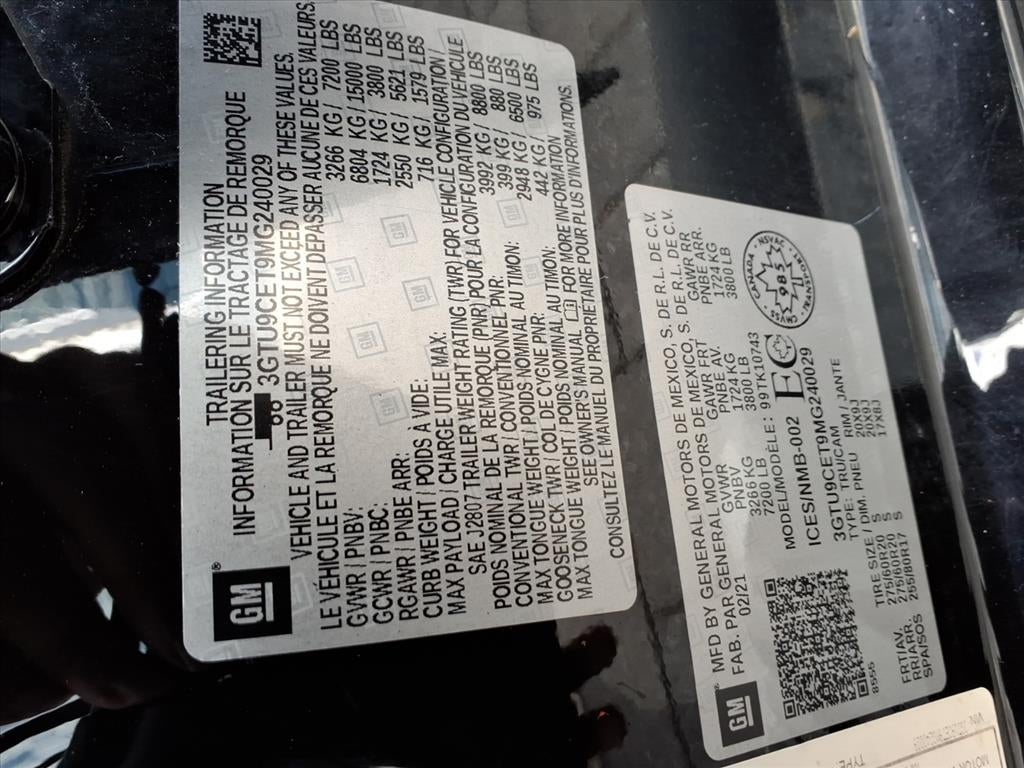 2021 GMC Sierra 1500 Elevation