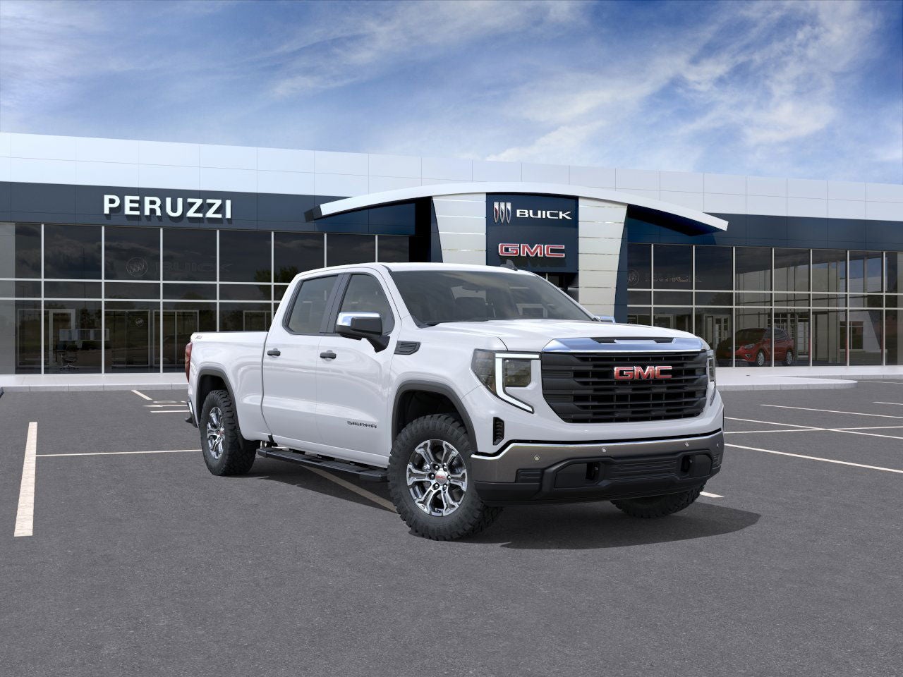 2026 GMC Sierra 1500 passenger side front three-quarter profile