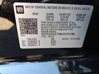 2022 GMC Sierra 1500 Elevation