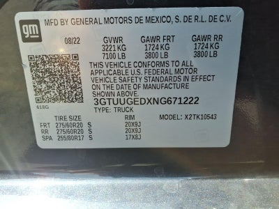 2022 GMC Sierra 1500 Denali