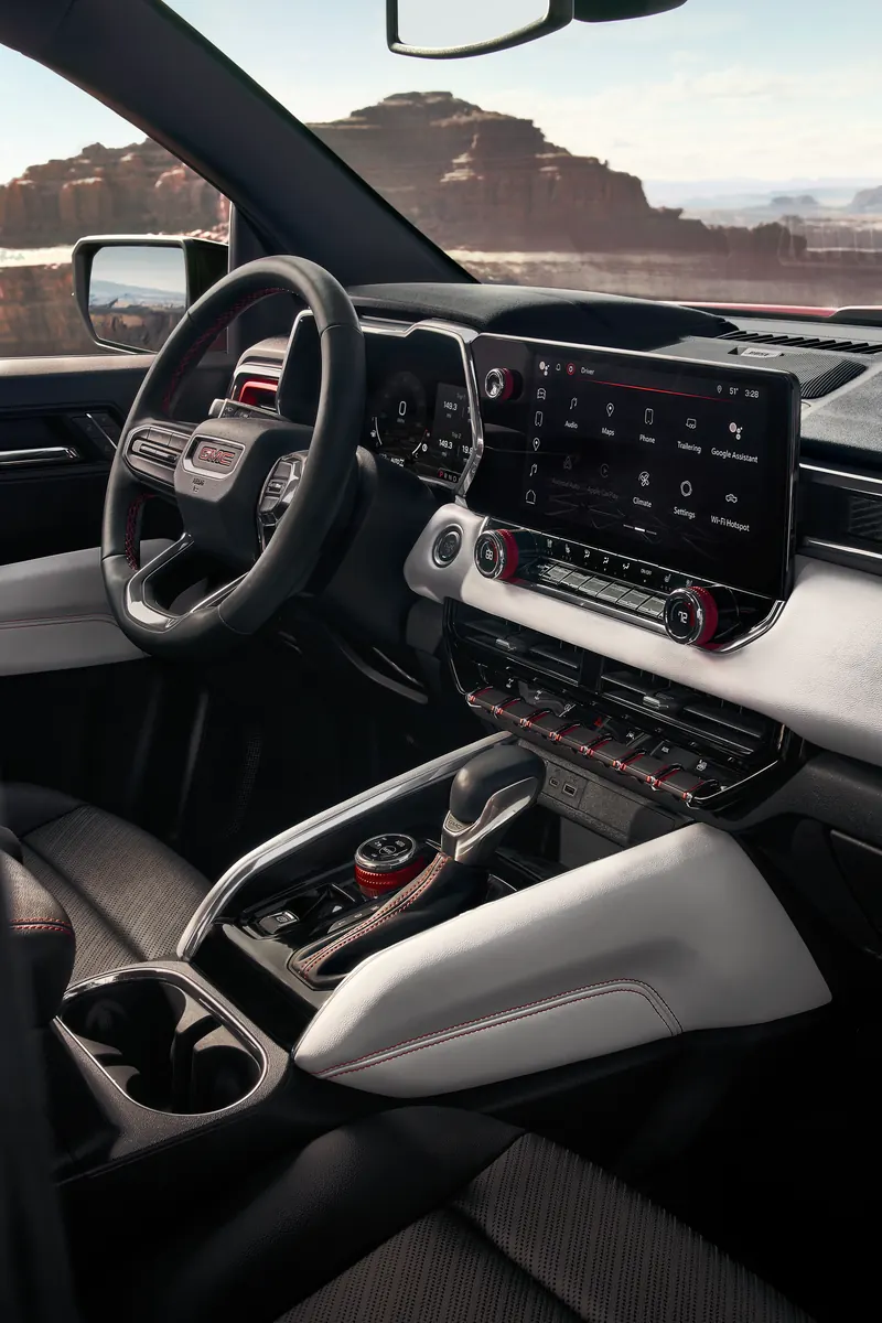2026 GMC Canyon infotainment system at Peruzzi Buick GMC in Fairless Hills PA