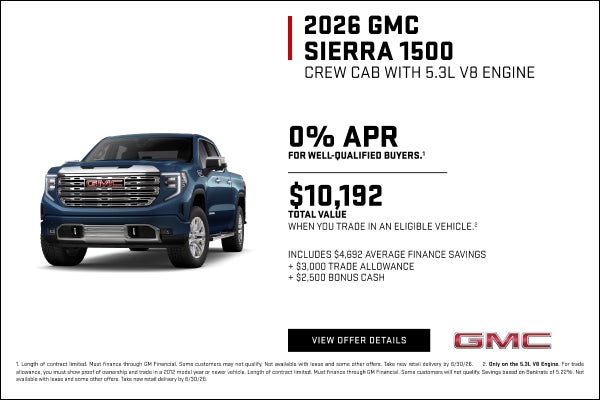 0% APR for well-qualified buyers.1

With a $10,192 Total Value when you trade in an eligible vehi...