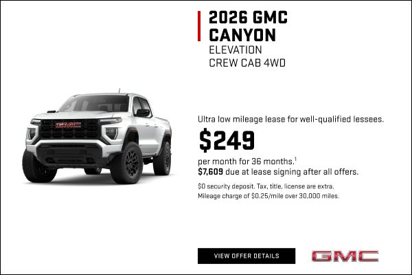 Ultra low mileage lease for well-qualified lessees.

$249 per month for 36 months.1 

$7,609 due ...