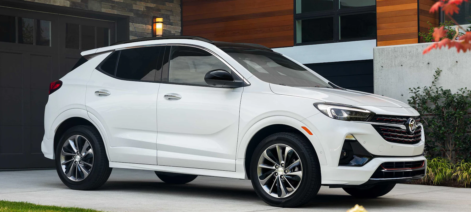 White 2023 Buick Encore GX ST.