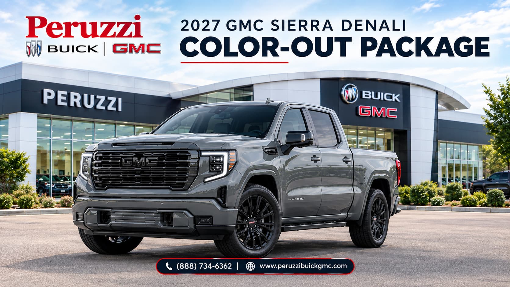 2027 GMC Sierra Denali Color-Out Package