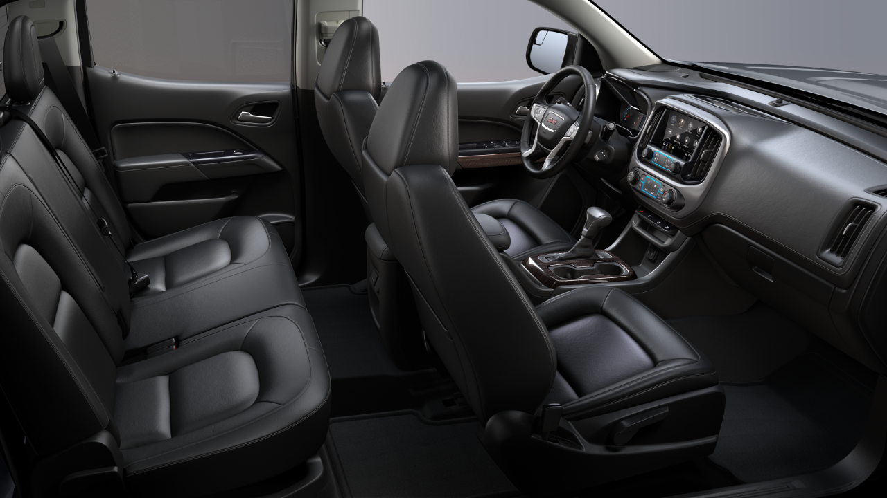 2022 gmc canyon interior features at peruzzi