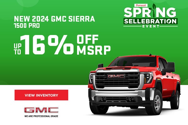 New 2024 GMC Sierra 1500 Pro Up to 16% off MSRP!