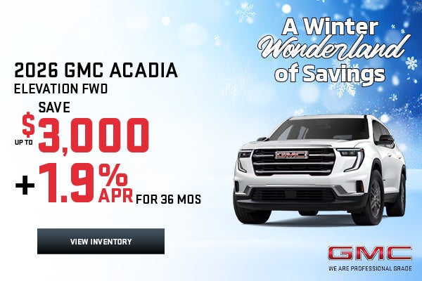 2026 GMC Acadia Elevation FWD