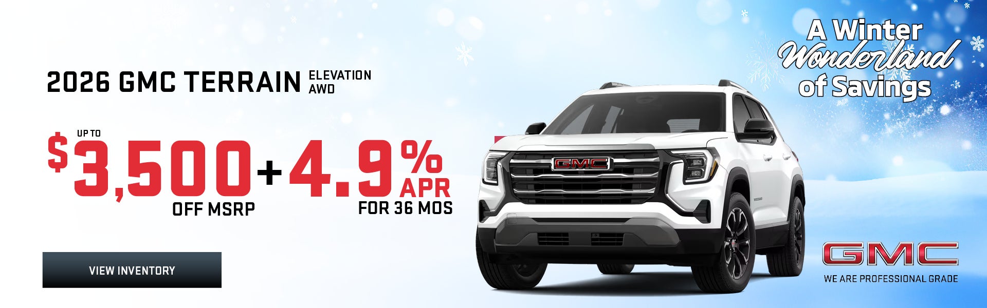 2026 GMC Terrain — Elevation AWD