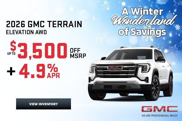 2026 GMC Terrain Elevation AWD